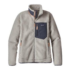 Patagonia Classic Retro-X® Jacket Color: Tailored Grey W/Smolder Blue (Size M)